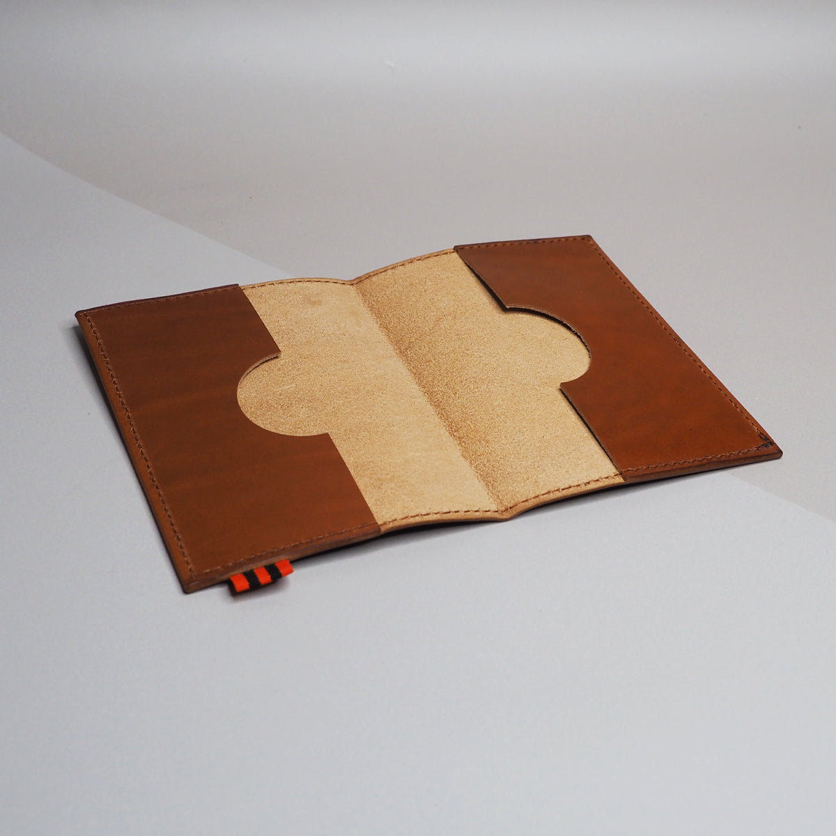 Passmappe - cognac